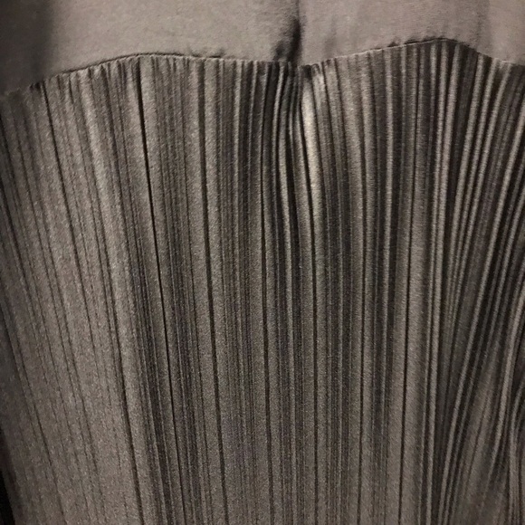 ZARA Black Pleated Back Tunic Dress - Picture 9 of 10